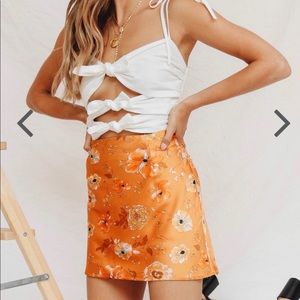 Verge Girl/Princess Polly Mini Skirt NWT